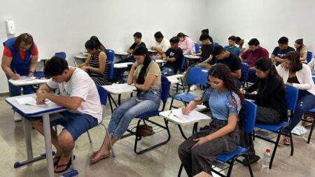 Provas do Vestibular Complementar 2026/1 da Unitins foram aplicadas neste domingo, 8; gabarito preliminar já está disponível